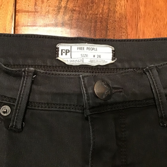 Free People Mid-Rise Skinny Jeans - Picture 3 of 6